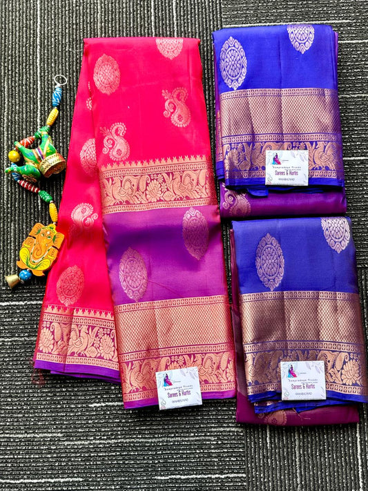 Kanchipattu sarees.