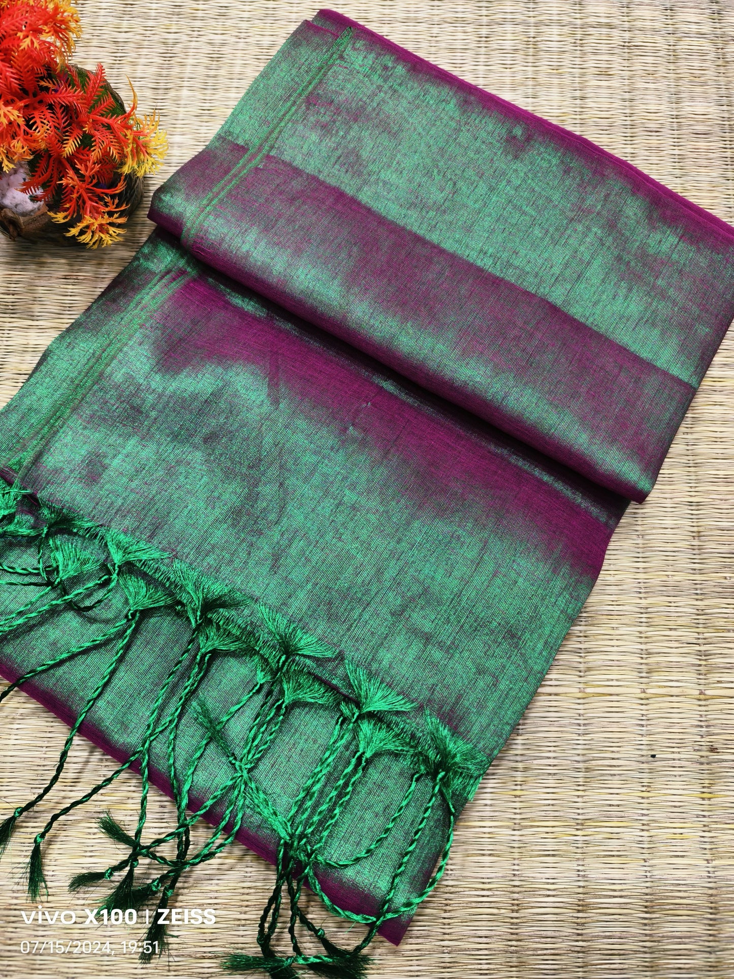 Khadi tissue sarees