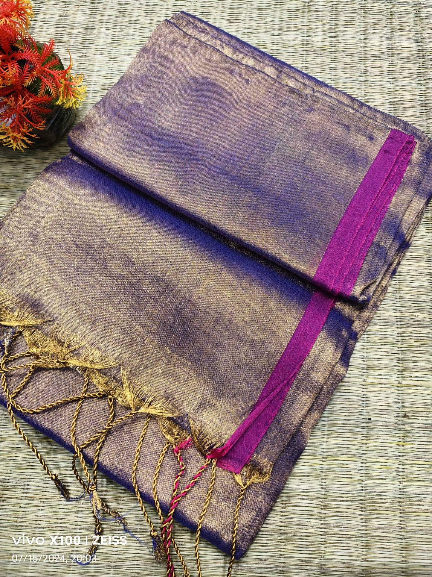 Khadi tissue sarees